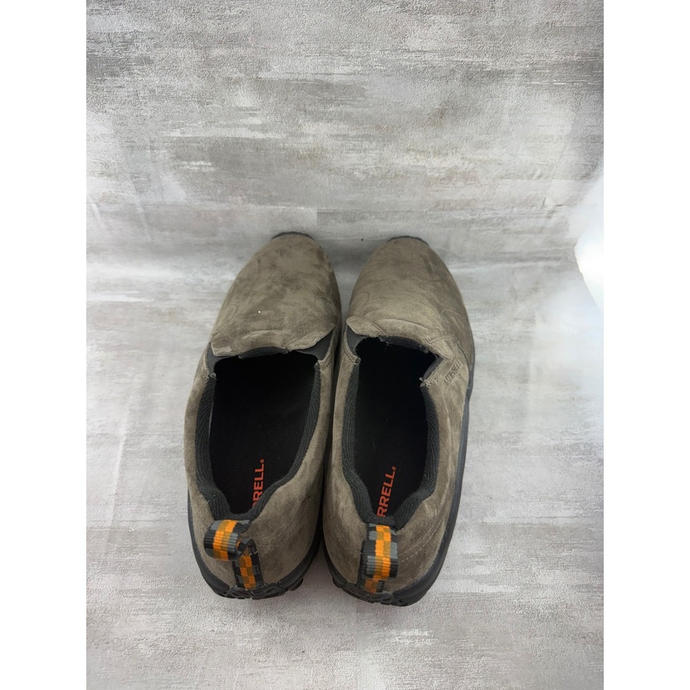 Merrell Men Jungle Moc Gunsmoke Suede Slip On Shoes J60787 Size 13 - Picture 6 of 11